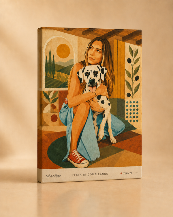 Lei e il suo cane